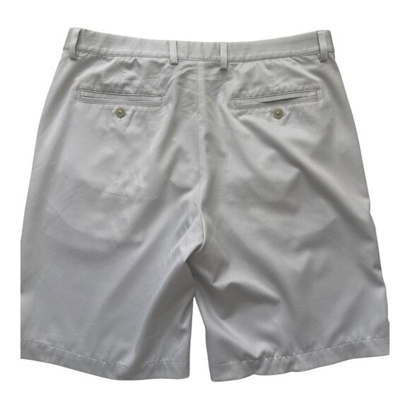 Greg Norman Men's Stretch Golf Fishing Short Size US 34 Regular Gray blocks - Picture 11 of 11
